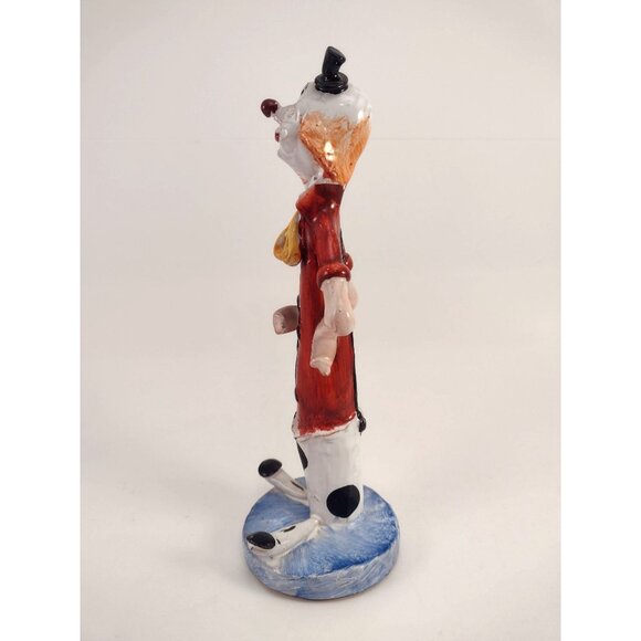 T P Ceramiche Poli Cesare Italian Clown Figurine Umbrella Vintage Signed - Picture 6 of 11